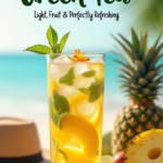 Tropical Iced Green Tea