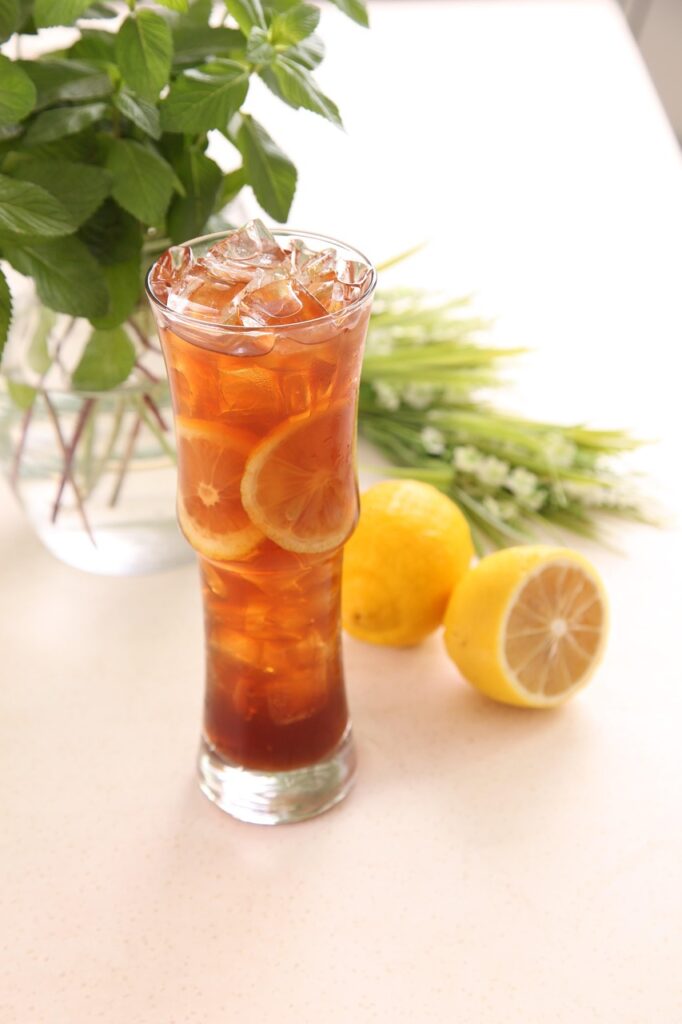 Lemon vanilla Iced Tea