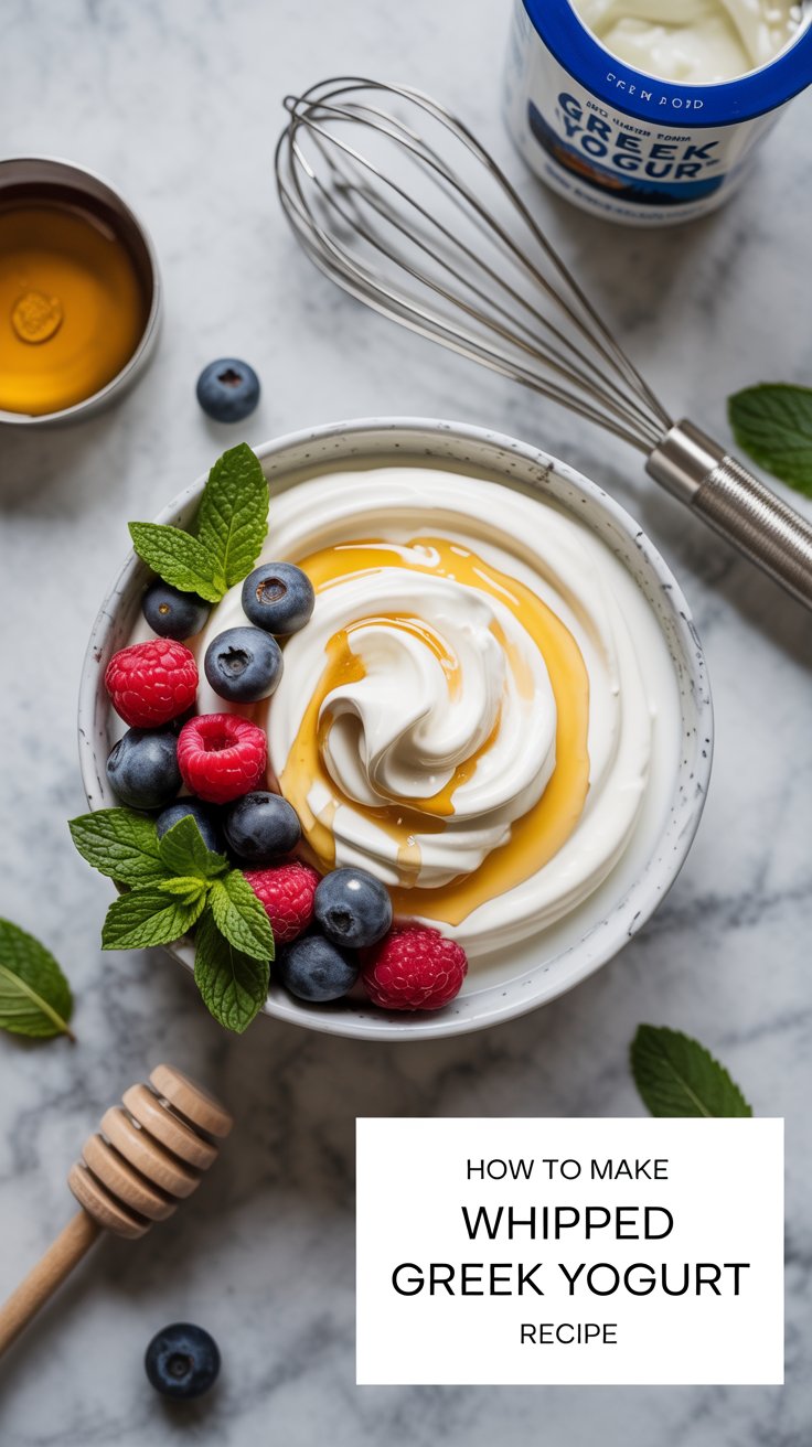 Whipped Greek Yogurt